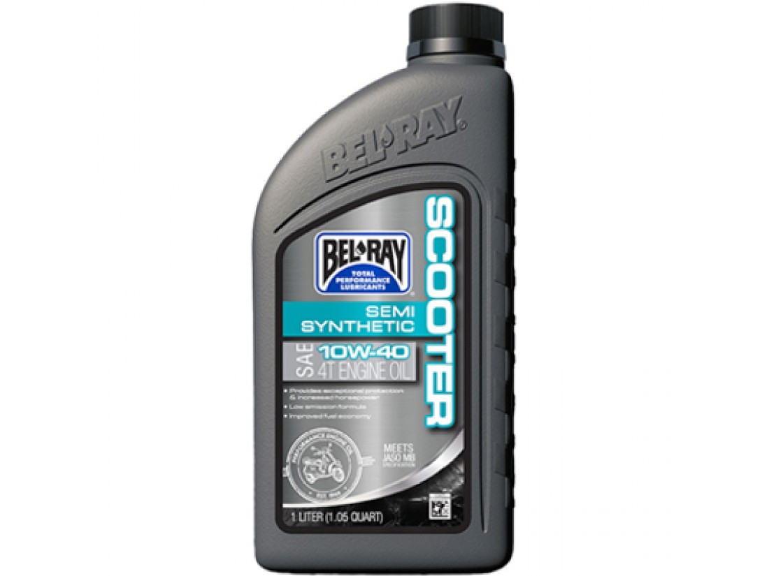 Λάδι Bel-Ray Scooter 10W-40 Ημί-Συνθετικό 1Lt